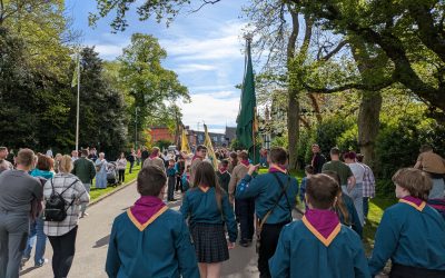 16th Wigan Attend St George’s Parade