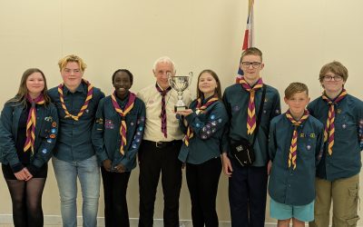 Scouts and Young Leader Chariot Race Success