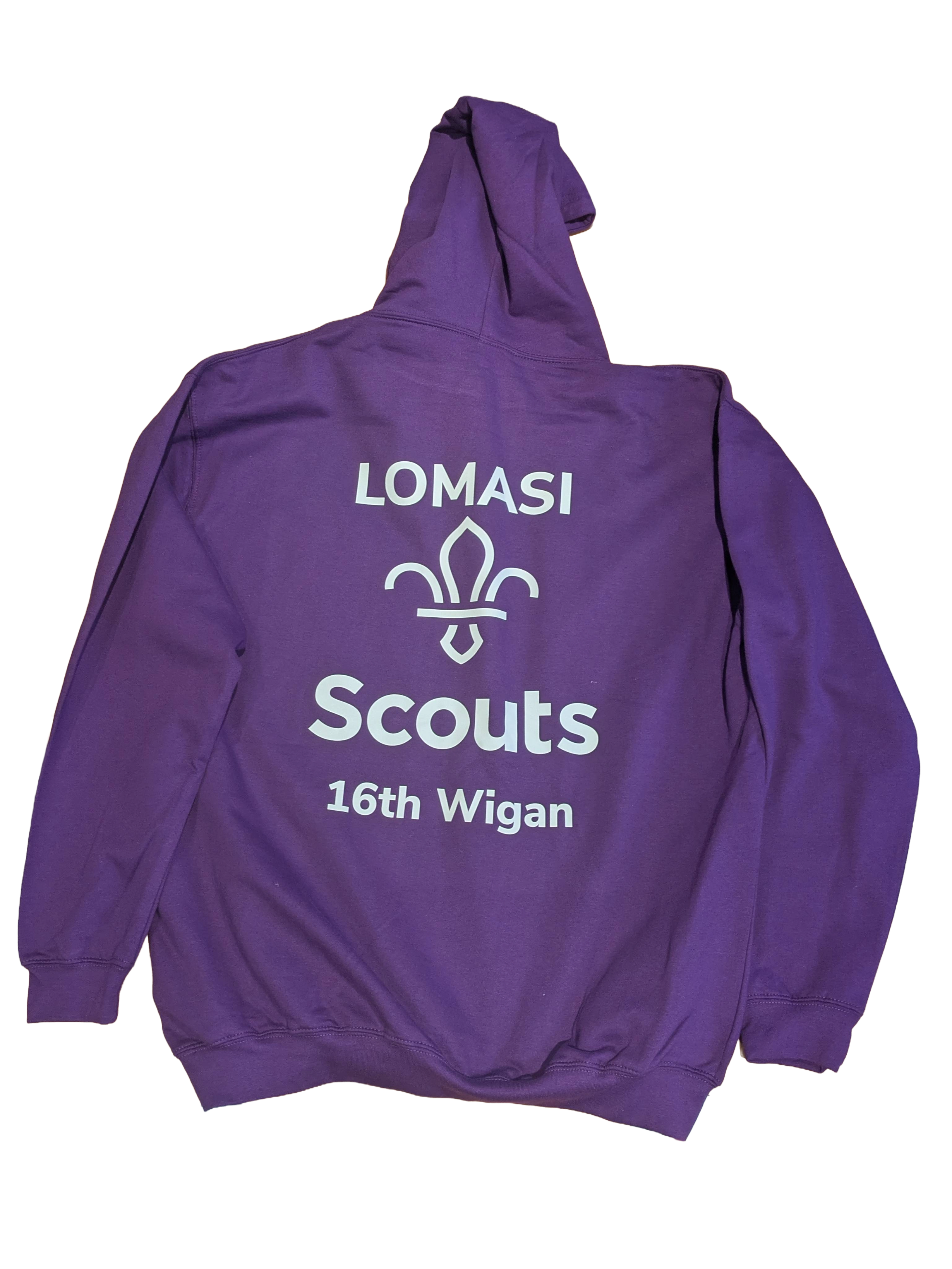 16th Wigan Hoody with Personalisation - Image 2