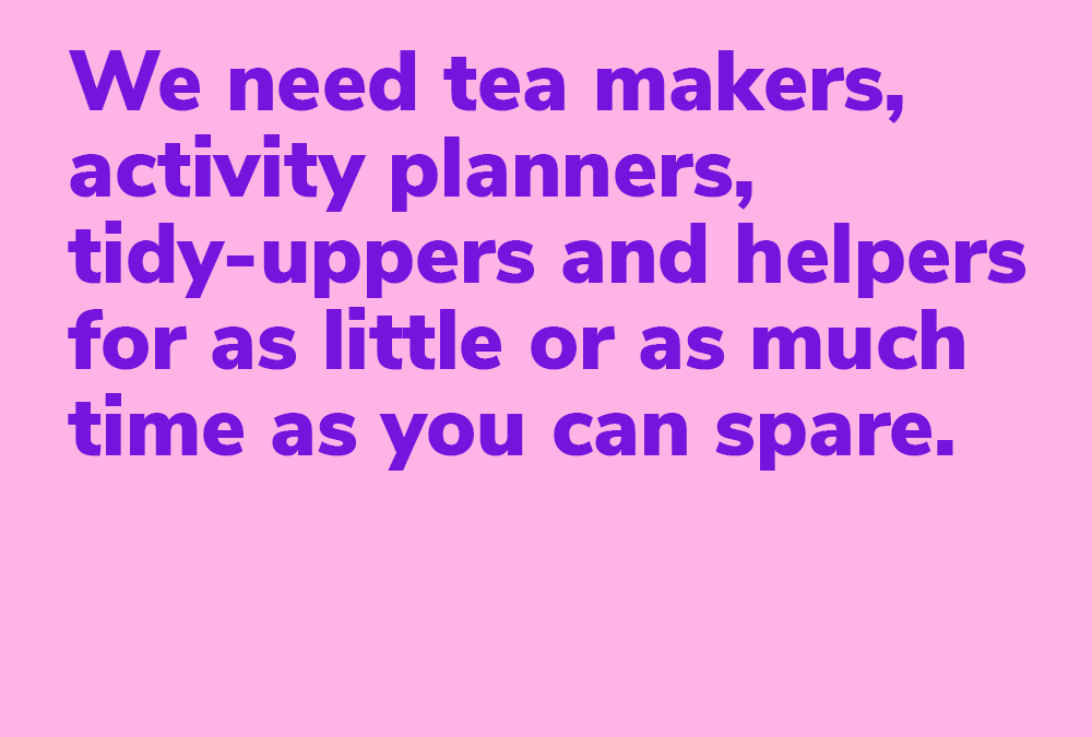 Adult Volunteering Opportunities